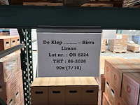De klep - birra limon 12x33cl bier (110x) - afbeelding 2 van  4