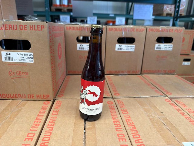 De klep - bock 12x33cl bier (59x) - afbeelding 1 van  4