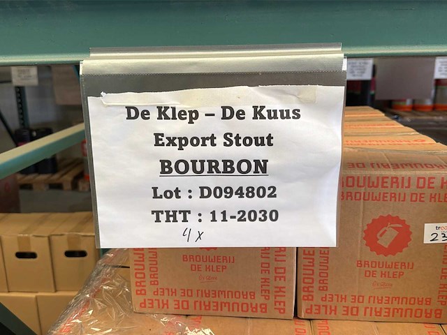 De klep - de kuus export stout bourbon 12x33cl bier (81x) - afbeelding 4 van  4