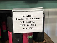 De klep - dominicaner weizen 20l fuste bier (68x) - afbeelding 3 van  6