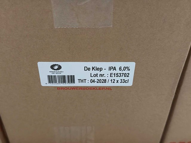 De klep - ipa 12x33cl bier (193x) - afbeelding 2 van  5