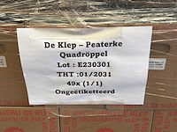 De klep - peaterke quadröppel (ongeëtiketteerd) 12x33cl bier (49x) - afbeelding 2 van  3