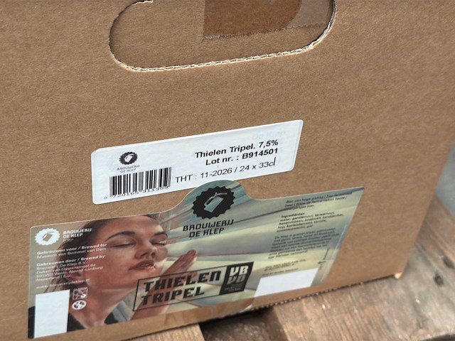 De klep - thielen tripel 24x33cl bier (2x) - afbeelding 2 van  4