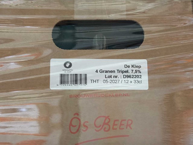 De klep - vier granen 12x33cl bier (97x) - afbeelding 2 van  5
