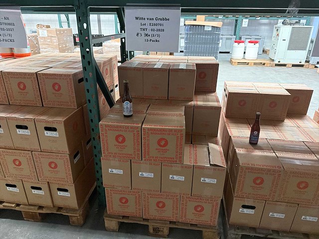 De klep - witte van grubbe 12x33cl bier (256x) - afbeelding 3 van  6