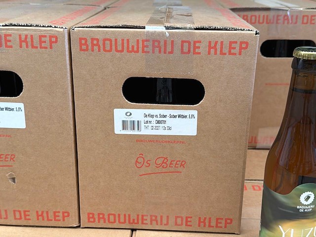 De klep - yuzu witbier 12x33cl bier (30x) - afbeelding 2 van  3