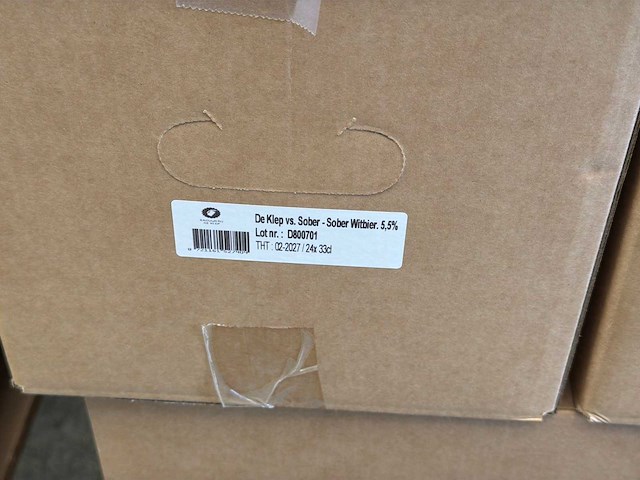De klep - yuzu witbier 24x33cl bier (17x) - afbeelding 2 van  3