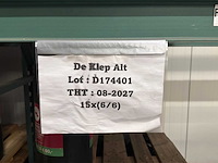 De klep alt 20l fuste bier (46x) - afbeelding 3 van  5