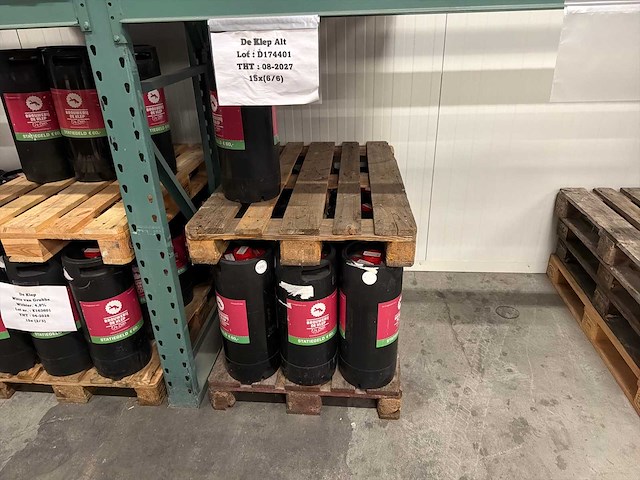 De klep alt 20l fuste bier (46x) - afbeelding 5 van  5