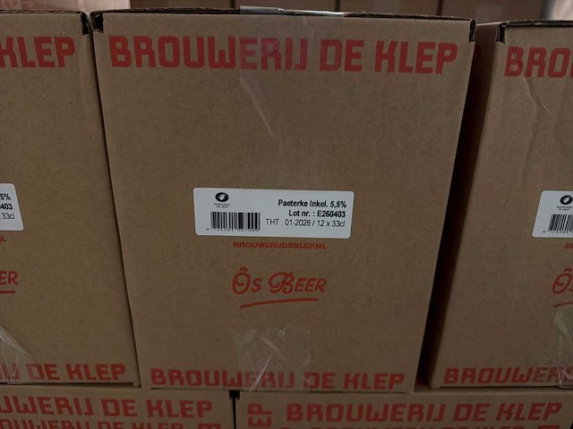 De klep paeterke inkel 12x33cl bier (258x) - afbeelding 3 van  6