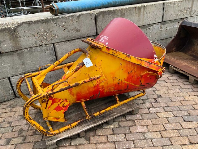 De koker 500 l betonstortkubel - afbeelding 1 van  3