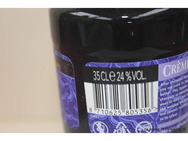 De kuyper crème de cacao - 35 cl - winkelverkoopprijs € 10.95 - afbeelding 3 van  3