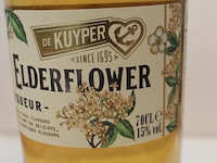 De kuyper elderflower likeur - 70 cl - winkelverkoopprijs € 13.95 - afbeelding 3 van  3