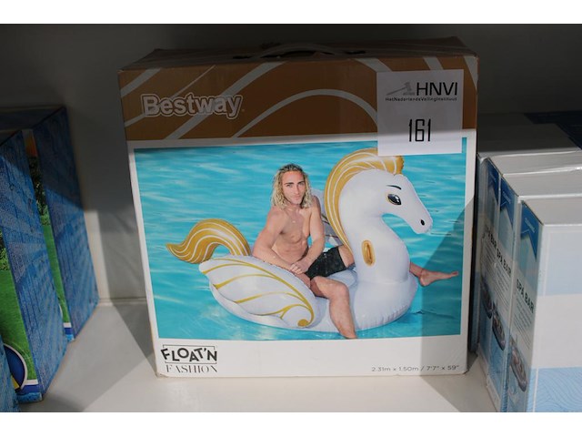 De luxe pegasus bestway , afm. 231 cm x 150 cm. - afbeelding 1 van  2