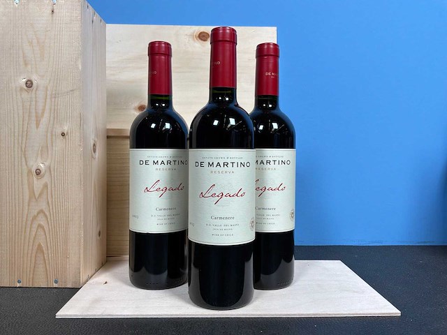 De martino carmenere 2023 rode wijn (6x) - afbeelding 1 van  3