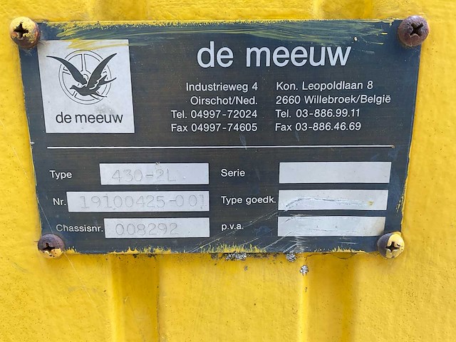 De meeuw 439-21 schaftwagen - afbeelding 2 van  13