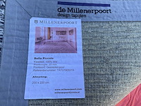 De millenerpoort bella piccolo design tapijt 200x225cm 100% wol - afbeelding 6 van  6
