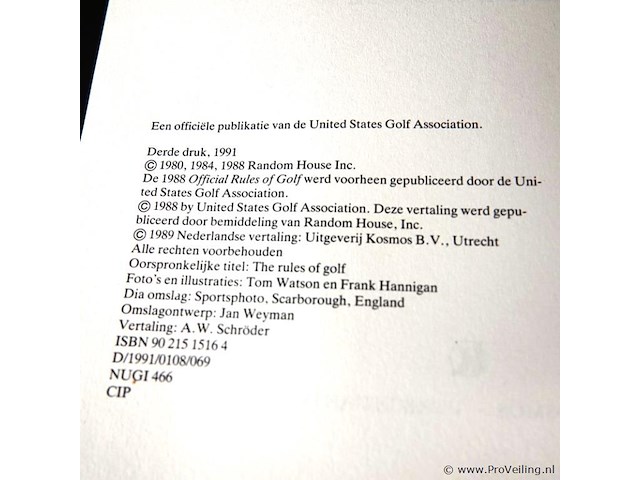 De nieuwste regels van het golfspel - afbeelding 2 van  5