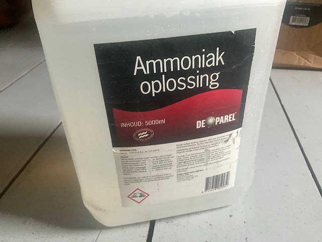 De parel - ammoniak oplossing - 5 liter - schildersgereedschap - afbeelding 1 van  2