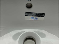 De roca 276657 neo oval ceramic washbasin - durable & moisture-resistant marine-grade sink for compact spaces - afbeelding 5 van  6