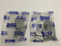 De roca 276657 neo oval ceramic washbasin - durable & moisture-resistant marine-grade sink for compact spaces - afbeelding 6 van  6