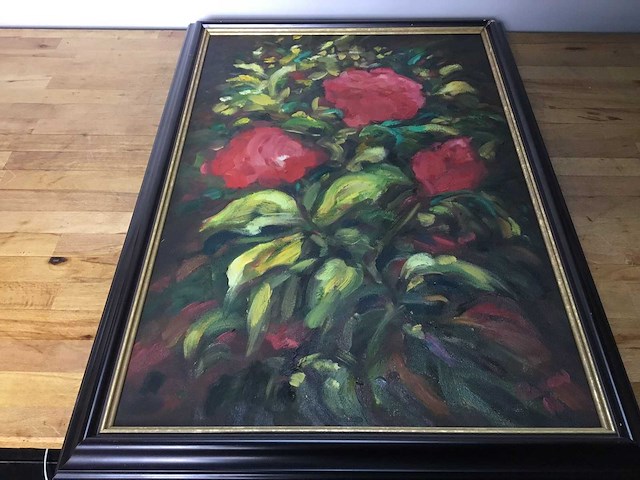 De rode bloemen - afbeelding 1 van  8