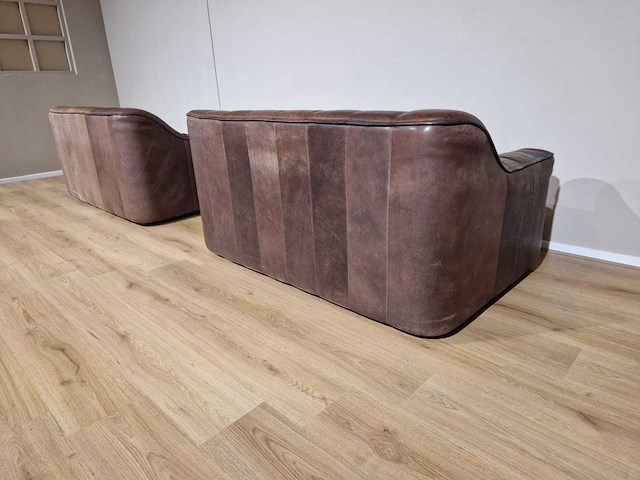 De sede - ds44 - vintage - 2 zits banken (2x) - afbeelding 7 van  10