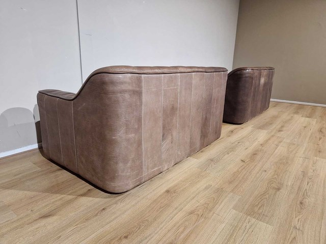 De sede - ds44 - vintage 2 zits banken - sofa (2x) - afbeelding 2 van  13