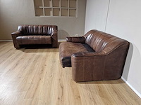 De sede - ds44 - vintage 2 zits banken - sofa (2x) - afbeelding 5 van  13