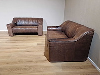 De sede - ds44 - vintage 2 zits banken - sofa (2x) - afbeelding 6 van  13