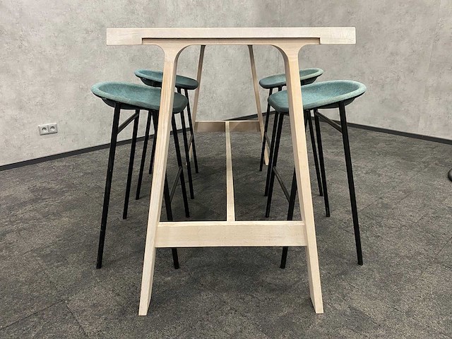 De vorm/ montis - design conferentieset op barhoogte 190x75 - afbeelding 10 van  17