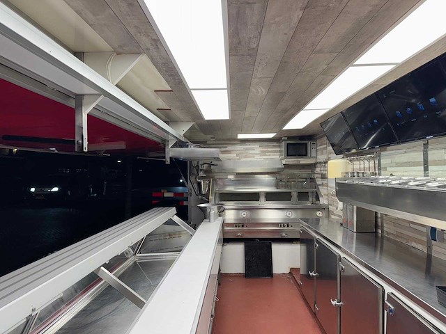 De vries 2000 aanhangwagen 7 meter friet patatwagen grillwagen koelwagen rationale 4477 - afbeelding 25 van  45