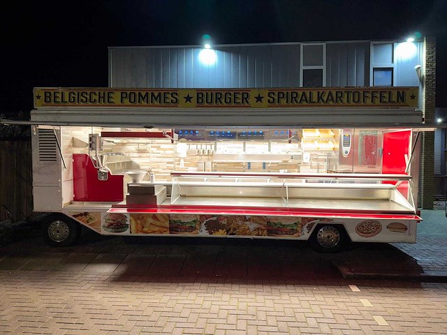 De vries 2000 aanhangwagen 7 meter friet patatwagen grillwagen koelwagen rationale 4477 - afbeelding 29 van  45