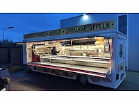 De vries 2000 aanhangwagen 7 meter friet patatwagen grillwagen koelwagen rationale 4477 - afbeelding 2 van  45