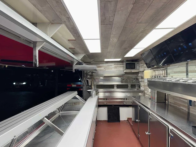 De vries 2000 aanhangwagen 7 meter friet patatwagen grillwagen koelwagen rationale 4477 - afbeelding 25 van  45
