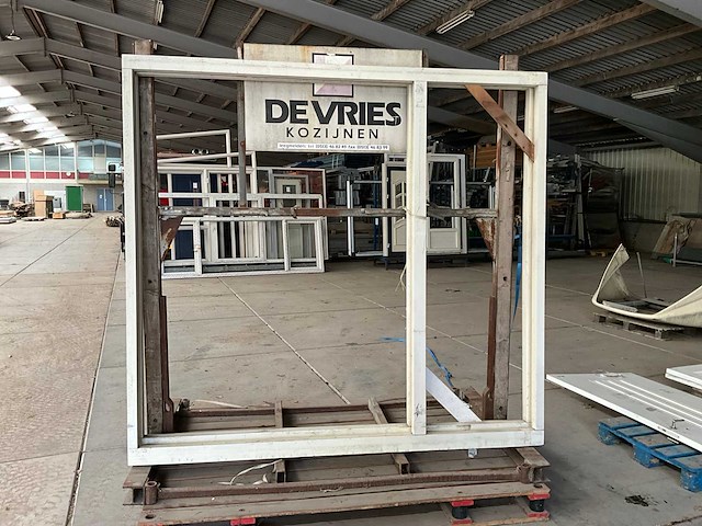 De vries hardhout kozijn (2x) - afbeelding 1 van  4