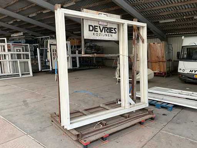 De vries hardhout kozijn (2x) - afbeelding 2 van  4