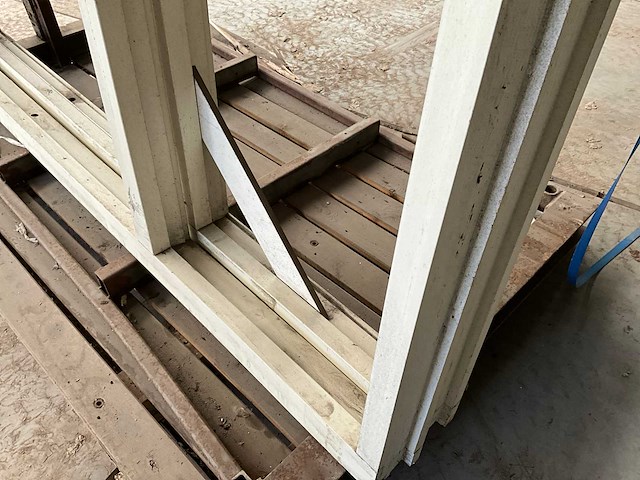 De vries hardhout kozijn (2x) - afbeelding 3 van  4