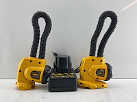 De walt - dw919 + dw9102 - bouwlamp (3x) - afbeelding 1 van  3