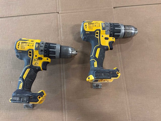 De walt dcd796 boormachine (2x) - afbeelding 5 van  7