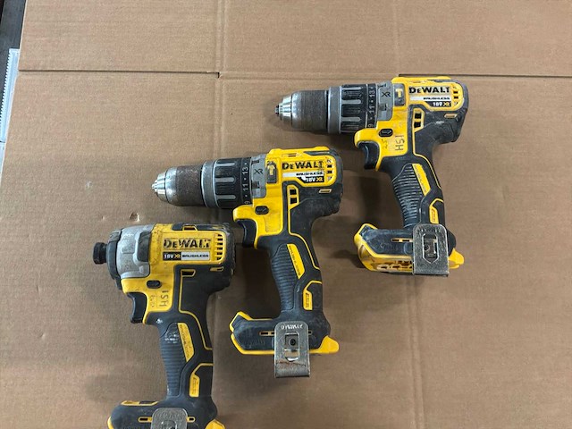 De walt dcd796 / dcf887 boormachines / slagschroeftol (3x) - afbeelding 1 van  8