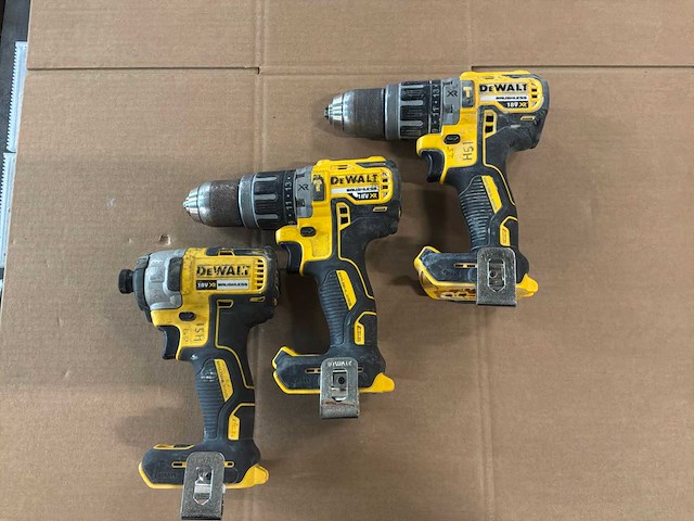 De walt dcd796 / dcf887 boormachines / slagschroeftol (3x) - afbeelding 2 van  8