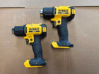 De walt dce530 accu heteluchtpistool (2x)