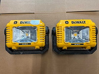 De walt dcl077 accu bouwlamp (2x)