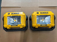 De walt dcl077 accu bouwlamp (2x)