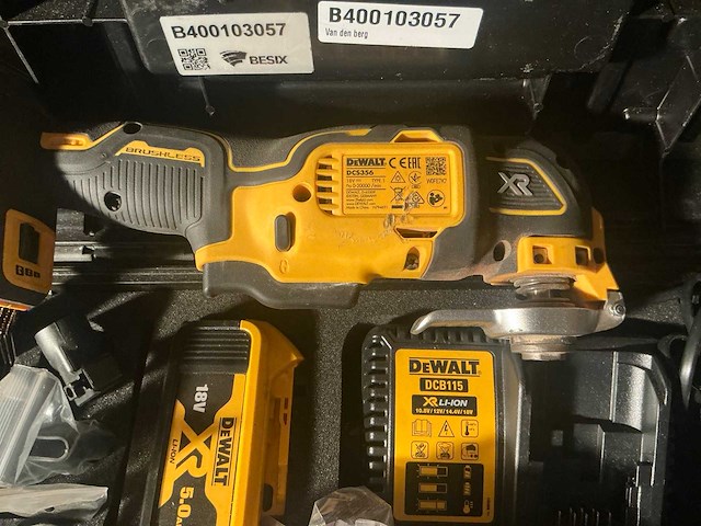 De walt dcs356 accu multi-tool - afbeelding 3 van  3