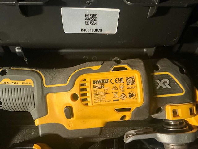 De walt dcs356 accu multi-tool - afbeelding 3 van  3