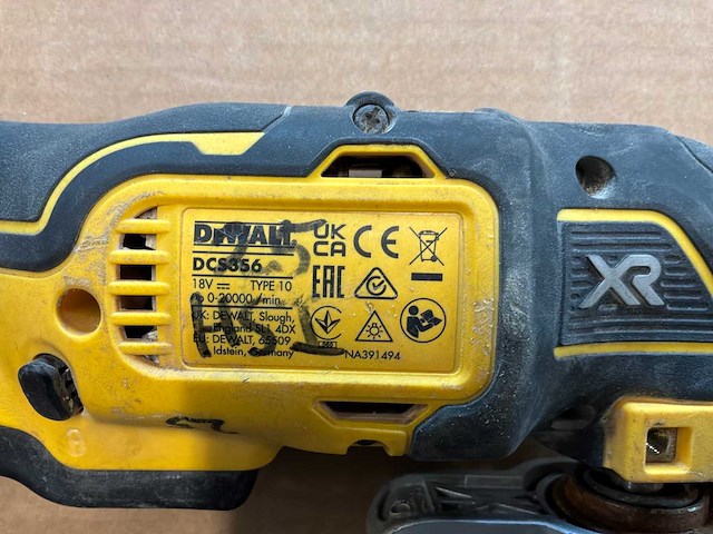 De walt dcs356 multi-tool (2x) - afbeelding 5 van  6