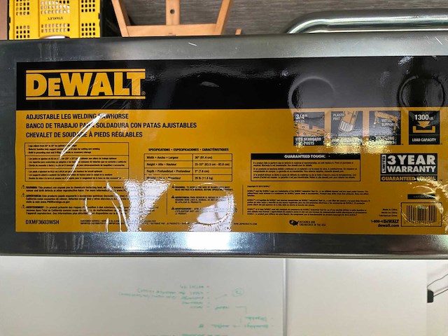 De walt dxmf3603hws zaagbok - afbeelding 1 van  1