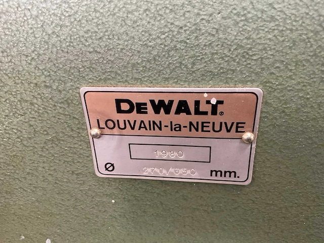 De walt zaagmachine onderdelen - afbeelding 4 van  9